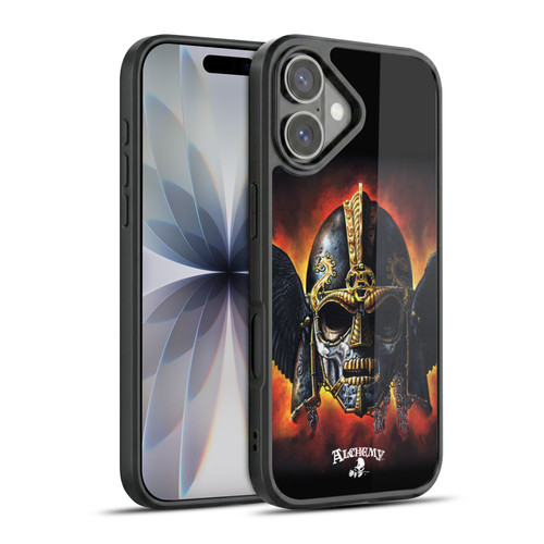 Alchemy Gothic Wing Ossa Raven Head Gel Armour Case For Apple iPhone 17