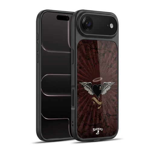 Alchemy Gothic Wing Dark Angel Heart Gel Armour Case For Apple iPhone 17 Air