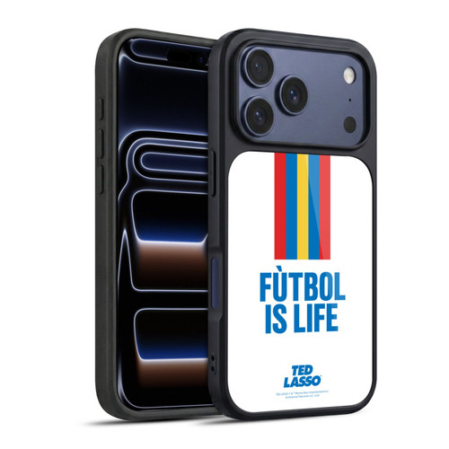 Ted Lasso Season 1 Graphics Futbol Is Life Gel Armour Case For Apple iPhone 17 Pro
