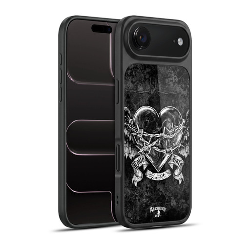 Alchemy Gothic Wing Black Romance Gel Armour Case For Apple iPhone 17 Air