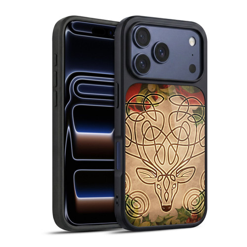 Brigid Ashwood Celtic Wisdom 3 Stag Gel Armour Case For Apple iPhone 17 Pro