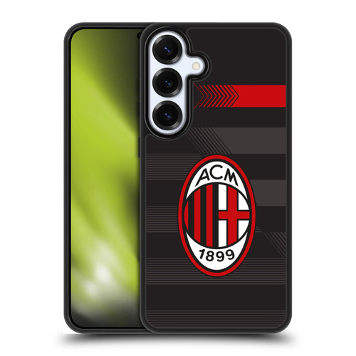 AC Milan 2017/18 Crest Kit Third Gel Armour Case For Samsung Galaxy S25+