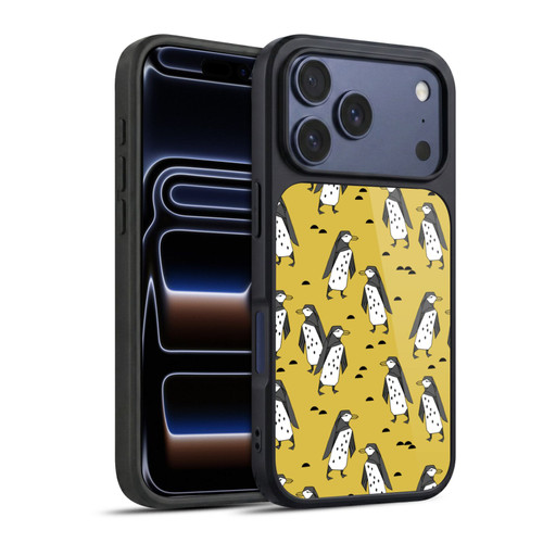 Andrea Lauren Design Birds Yellow Penguins Gel Armour Case For Apple iPhone 17 Pro