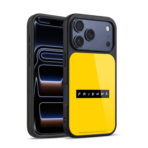 Friends TV Show Logos Pattern Gel Armour Case For Apple iPhone 17 Pro