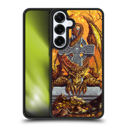 Ed Beard Jr Dragons Celtic Autumn Cross Gel Armour Case For Samsung Galaxy S25+