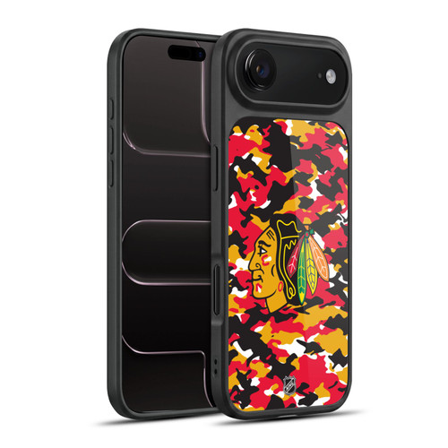 NHL Chicago Blackhawks Camouflage Gel Armour Case For Apple iPhone 17 Air