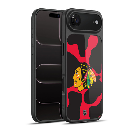 NHL Chicago Blackhawks Cow Pattern Gel Armour Case For Apple iPhone 17 Air