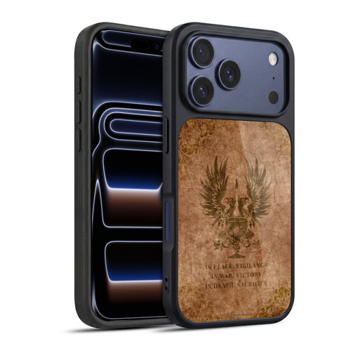 EA Bioware Dragon Age Heraldry Grey Wardens Distressed Gel Armour Case For Apple iPhone 17 Pro