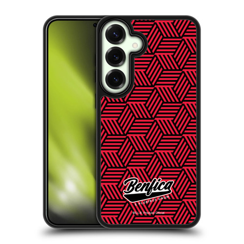 S.L. Benfica 2021/22 Crest Geometric Gel Armour Case For Samsung Galaxy S25