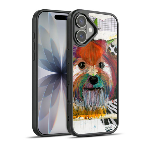 Michel Keck Dogs Silky Terrier Gel Armour Case For Apple iPhone 17