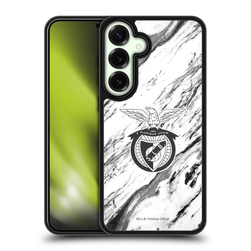 S.L. Benfica 2021/22 Crest Marble Gel Armour Case For Samsung Galaxy S25