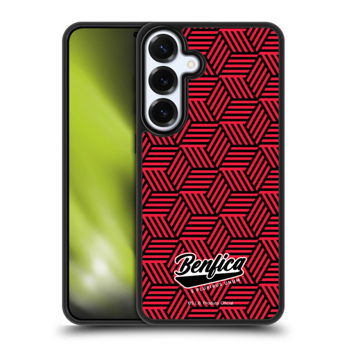 S.L. Benfica 2021/22 Crest Geometric Gel Armour Case For Samsung Galaxy S25+