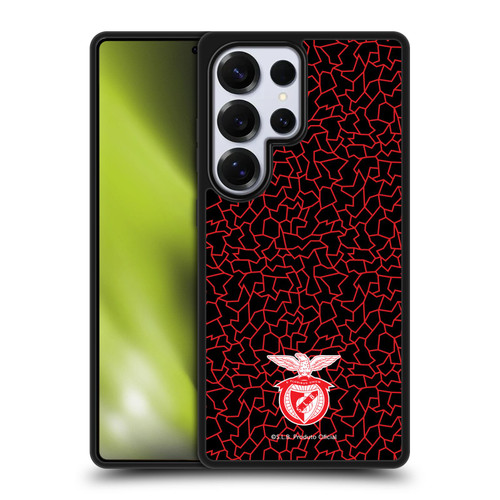 S.L. Benfica 2021/22 Crest Mosaic Pattern Gel Armour Case For Samsung Galaxy S25 Ultra
