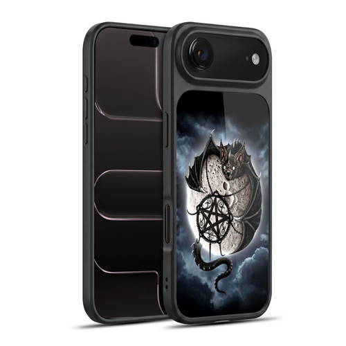 Sarah Richter Animals Gothic Dragon Bat & Moon Gel Armour Case For Apple iPhone 17 Air