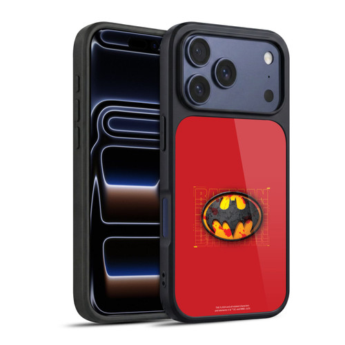 The Flash 2023 Graphics Batman Logo Gel Armour Case For Apple iPhone 17 Pro