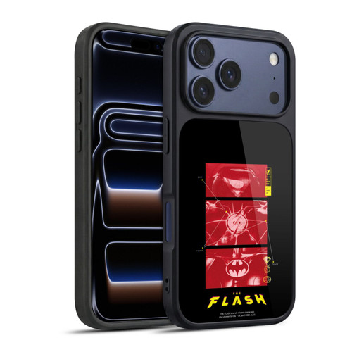 The Flash 2023 Graphics Suit Logos Gel Armour Case For Apple iPhone 17 Pro