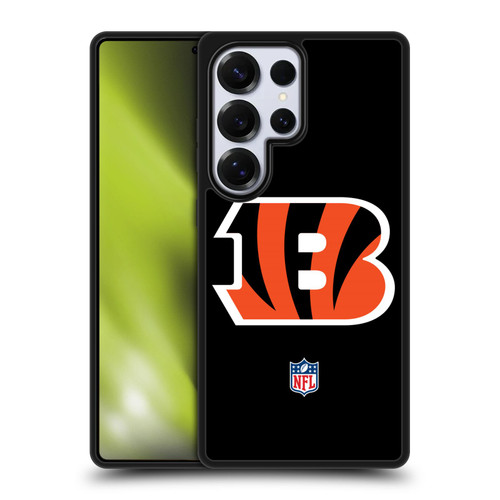 NFL Cincinnati Bengals Logo Plain Gel Armour Case For Samsung Galaxy S25 Ultra