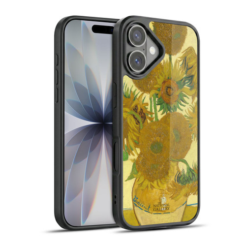 The National Gallery Art Sunflowers Gel Armour Case For Apple iPhone 17