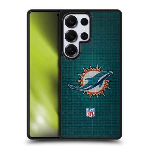 NFL Miami Dolphins Artwork LED Gel Armour Case For Samsung Galaxy S25 Ultra