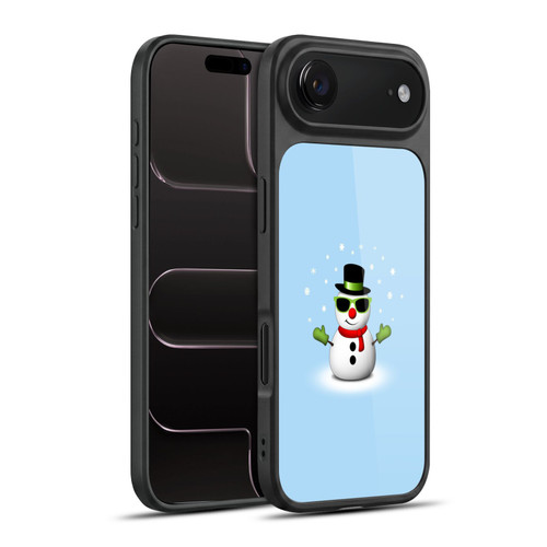 PLdesign Christmas Cool Snowman With Shades Gel Armour Case For Apple iPhone 17 Air