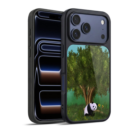 Simone Gatterwe Animals Cute Panda Gel Armour Case For Apple iPhone 17 Pro