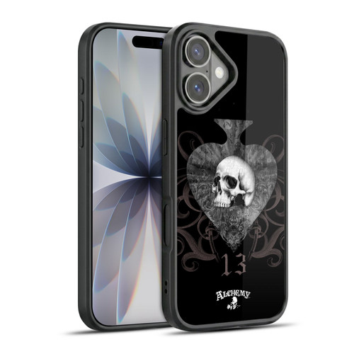 Alchemy Gothic Skull And Cards Death Club Gel Armour Case For Apple iPhone 17