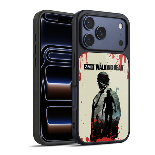 AMC The Walking Dead Silhouettes Rick Gel Armour Case For Apple iPhone 17 Pro