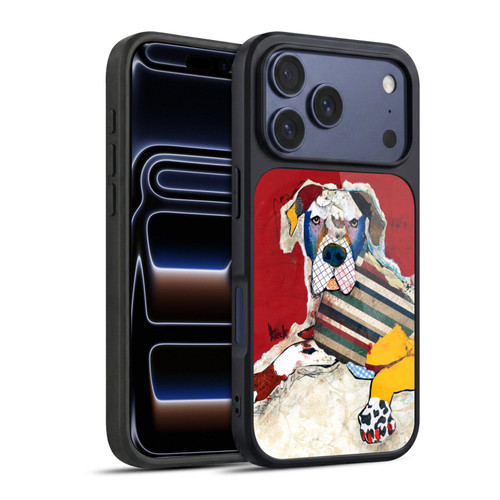 Michel Keck Dogs 2 Great Dane Gel Armour Case For Apple iPhone 17 Pro