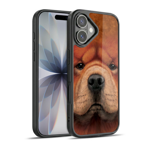 Vincent Hie Big Face Dogs Chow Gel Armour Case For Apple iPhone 17