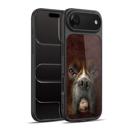 Vincent Hie Big Face Dogs Boxer Gel Armour Case For Apple iPhone 17 Air