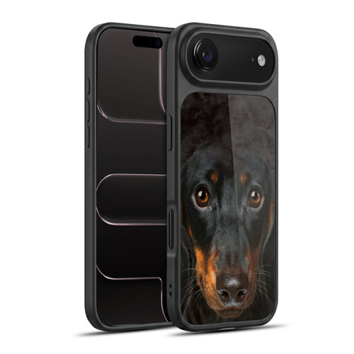 Vincent Hie Big Face Dogs Dachshund Gel Armour Case For Apple iPhone 17 Air