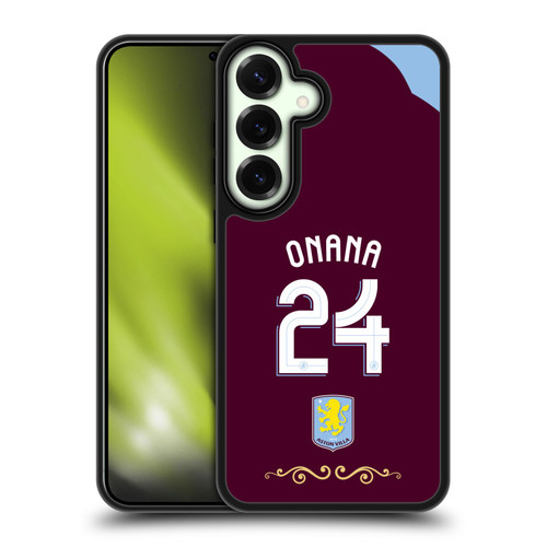 Aston Villa Football Club 2025/26 Players Home Kit Amadou Onana Gel Armour Case For Samsung Galaxy S25