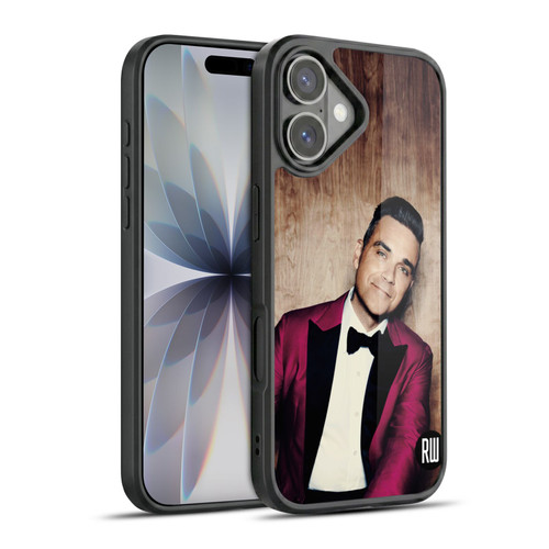 Robbie Williams Calendar Magenta Tux Gel Armour Case For Apple iPhone 17