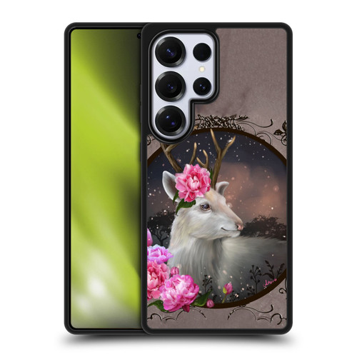 Ash Evans Animals White Deer Gel Armour Case For Samsung Galaxy S25 Ultra