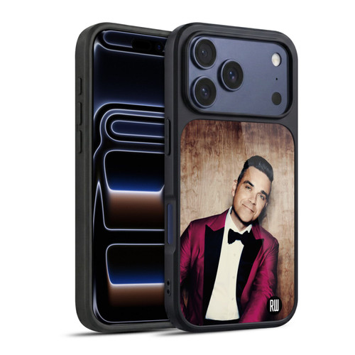 Robbie Williams Calendar Magenta Tux Gel Armour Case For Apple iPhone 17 Pro