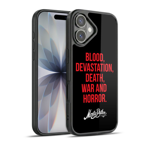 Monty Python Key Art Blood Devastation Death War And Horror Gel Armour Case For Apple iPhone 17