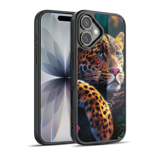 Michael David Ward Animals Reclining Leopard Gel Armour Case For Apple iPhone 17