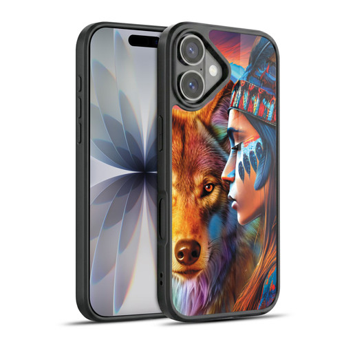 Michael David Ward Animals Wolf Gel Armour Case For Apple iPhone 17