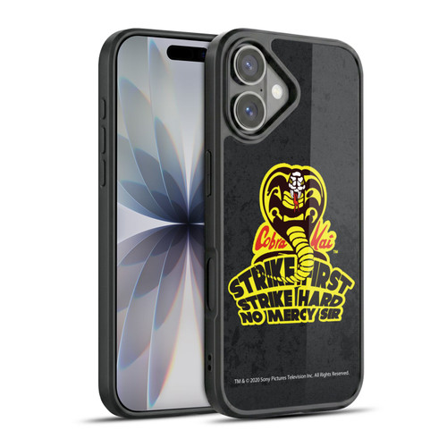 Cobra Kai Graphics 2 Strike Hard Logo Gel Armour Case For Apple iPhone 17