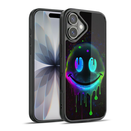 Wumples Cosmic Arts Drip Smiley Gel Armour Case For Apple iPhone 17