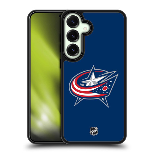 NHL Columbus Blue Jackets Plain Gel Armour Case For Samsung Galaxy S25