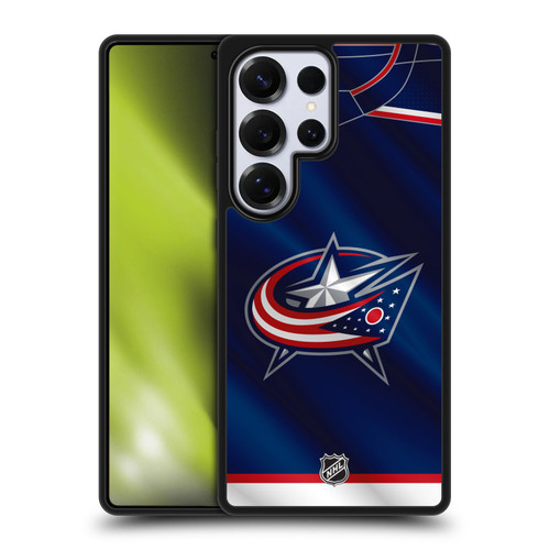 NHL Columbus Blue Jackets Jersey Gel Armour Case For Samsung Galaxy S25 Ultra