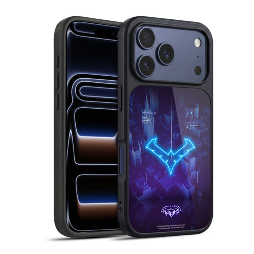 Gotham Knights Character Art Nightwing Gel Armour Case For Apple iPhone 17 Pro