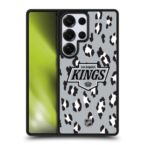 NHL Los Angeles Kings Leopard Pattern Gel Armour Case For Samsung Galaxy S25 Ultra