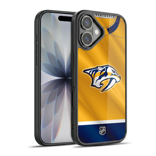 NHL Nashville Predators Jersey Gel Armour Case For Apple iPhone 17