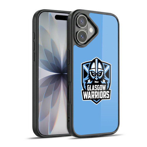 Glasgow Warriors Logo Plain Blue Gel Armour Case For Apple iPhone 17