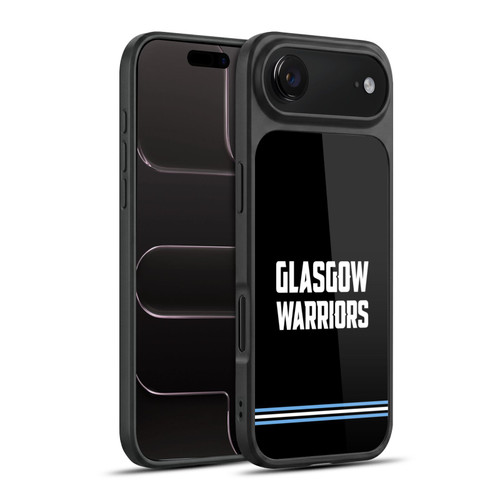 Glasgow Warriors Logo Text Type Black Gel Armour Case For Apple iPhone 17 Air