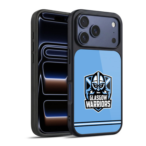 Glasgow Warriors Logo Stripes Blue Gel Armour Case For Apple iPhone 17 Pro