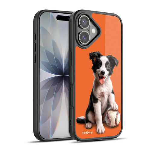 P.D. Moreno Sport Puppies Border Collie Baseball Gel Armour Case For Apple iPhone 17