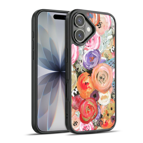 Haley Bush Floral Painting Colorful Gel Armour Case For Apple iPhone 17